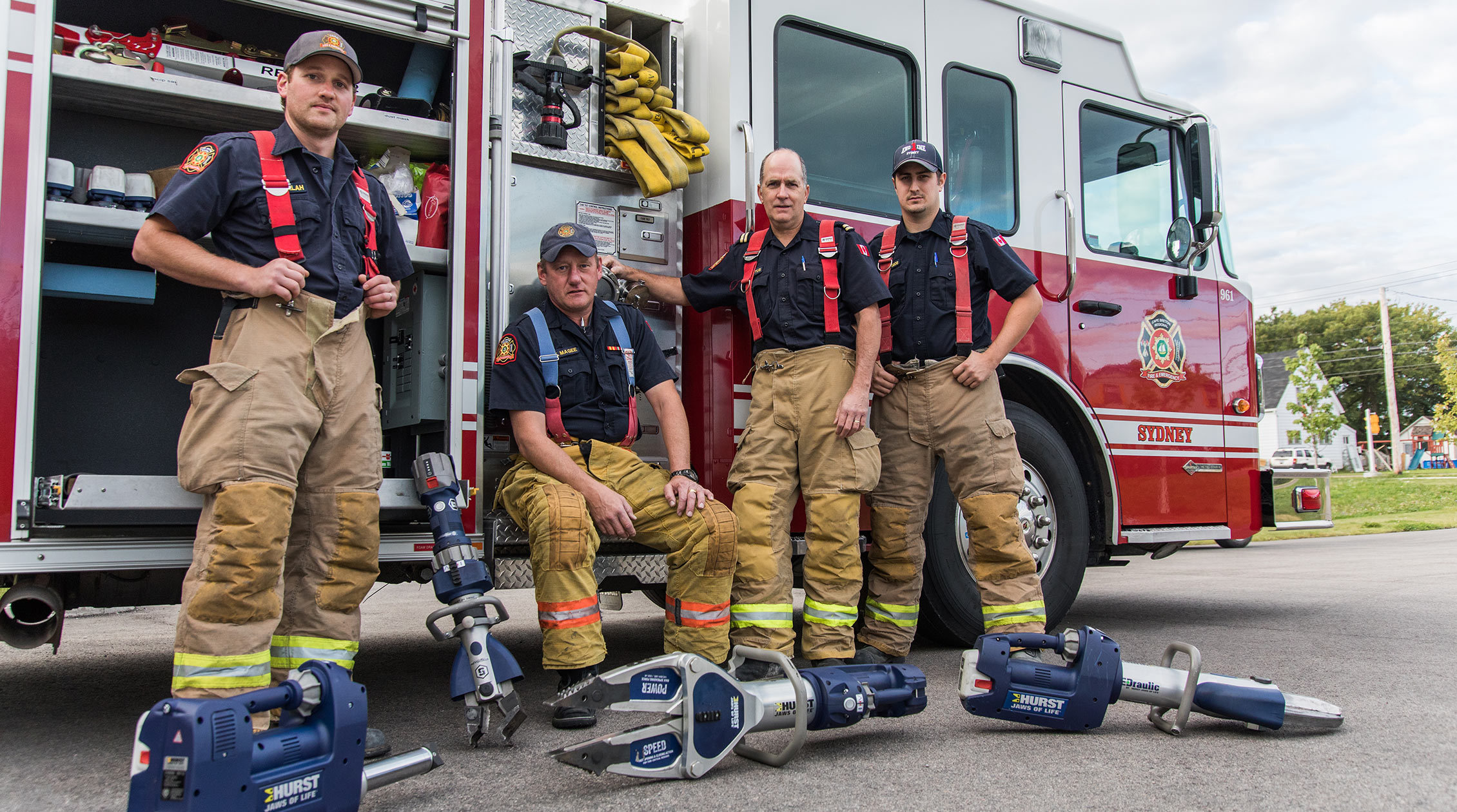 Steve Pertus and crew